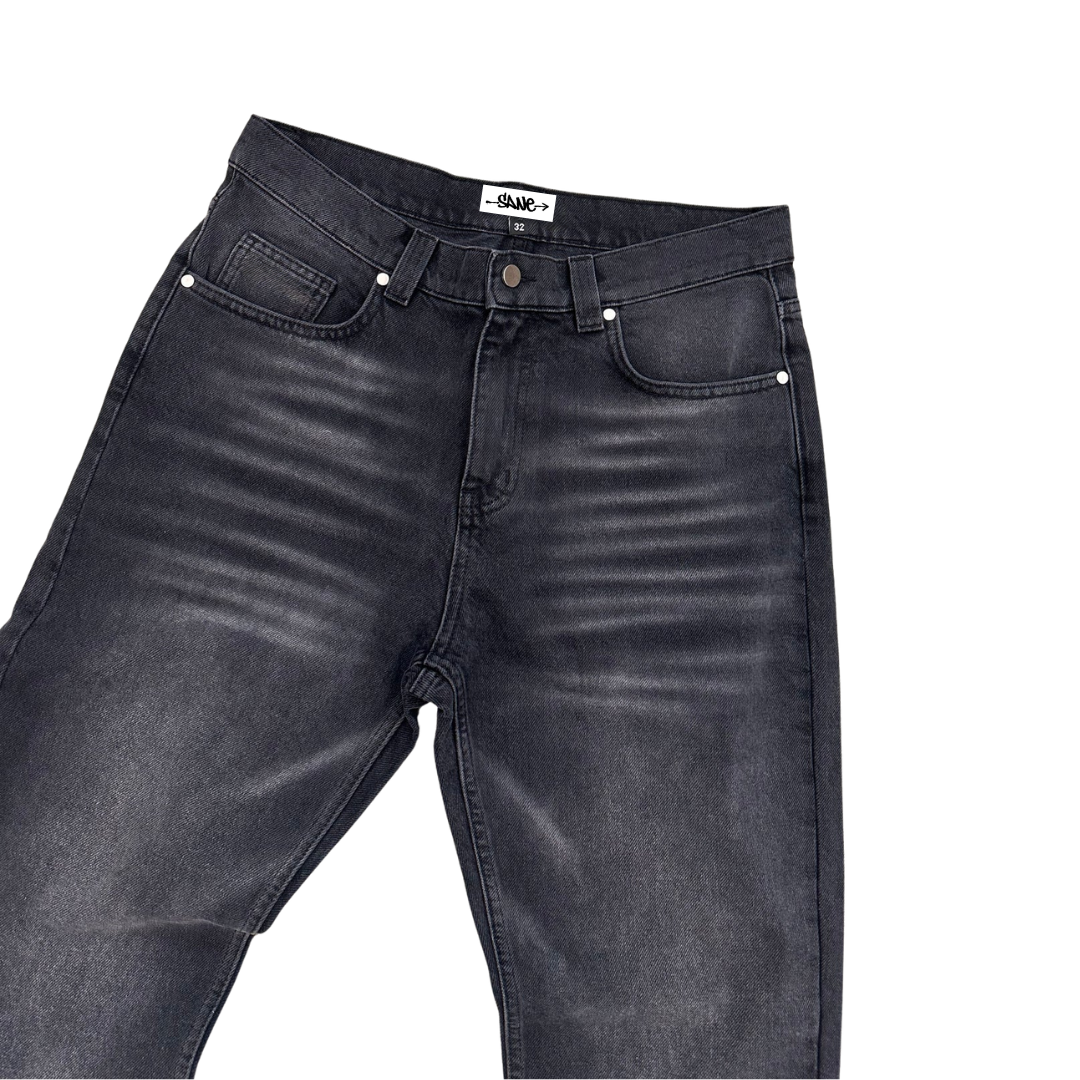 SANE - Black Loose Jeans