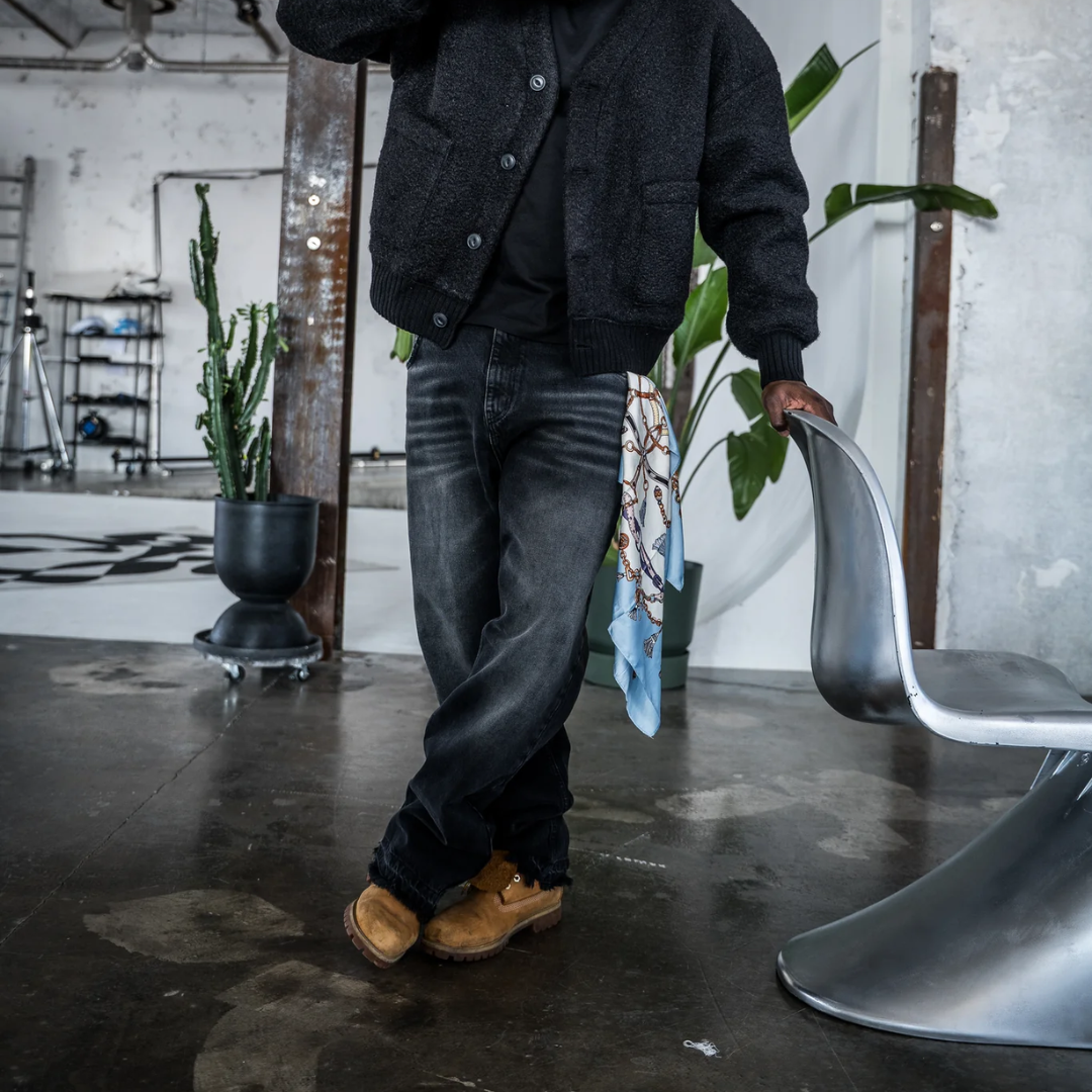 SANE - Black Loose Jeans