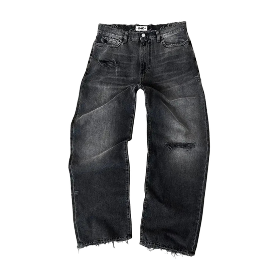 SANE - Black Washed Baggy Jeans