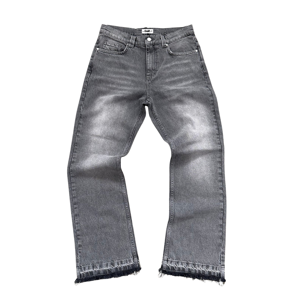 SANE - Dark Grey Washed Jeans