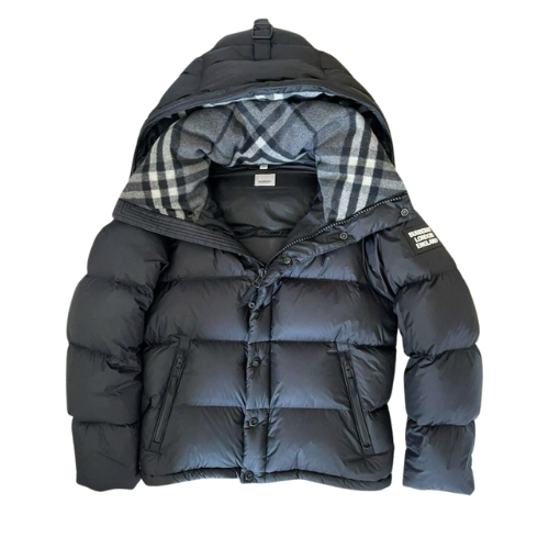 Chequered Puffer Jacket