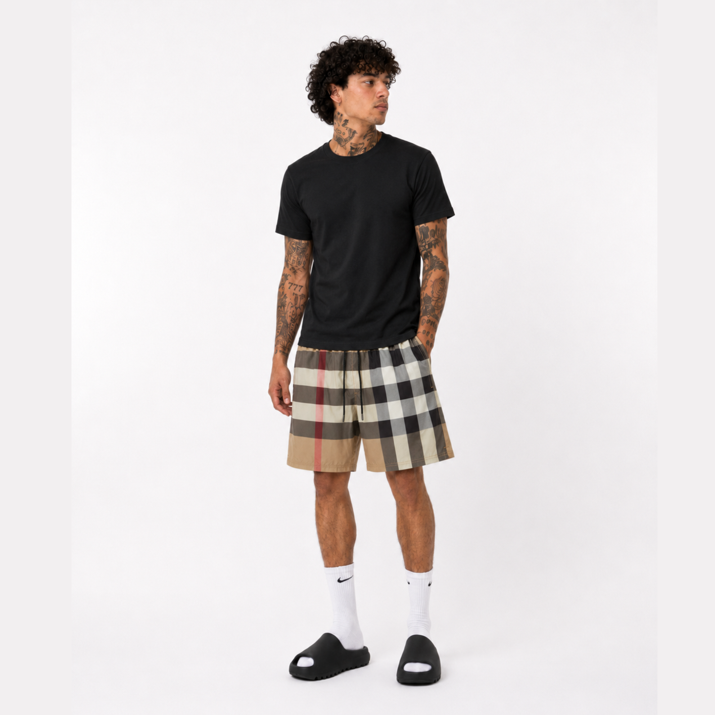Chequered Shorts