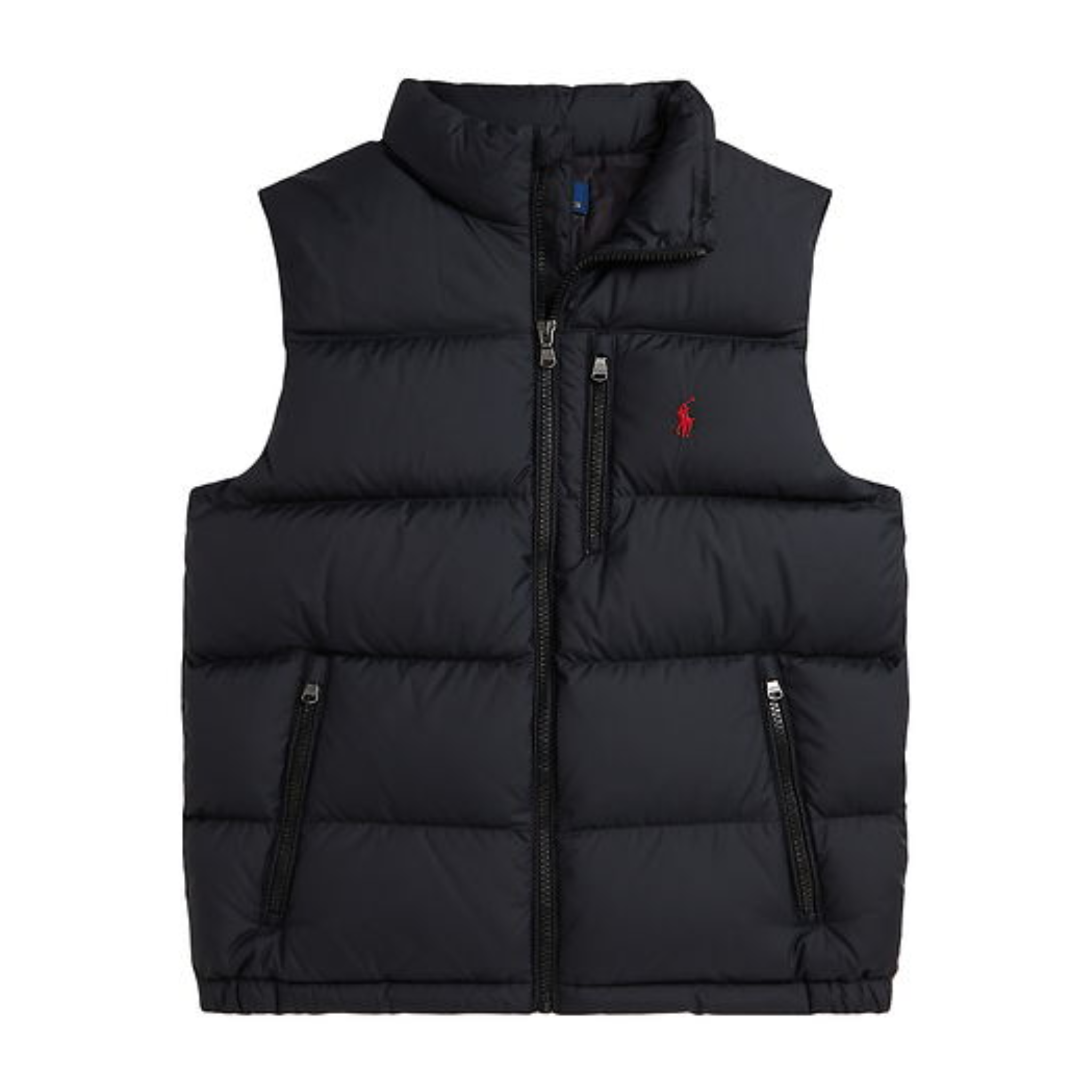 RL waterproof stand collar down vest