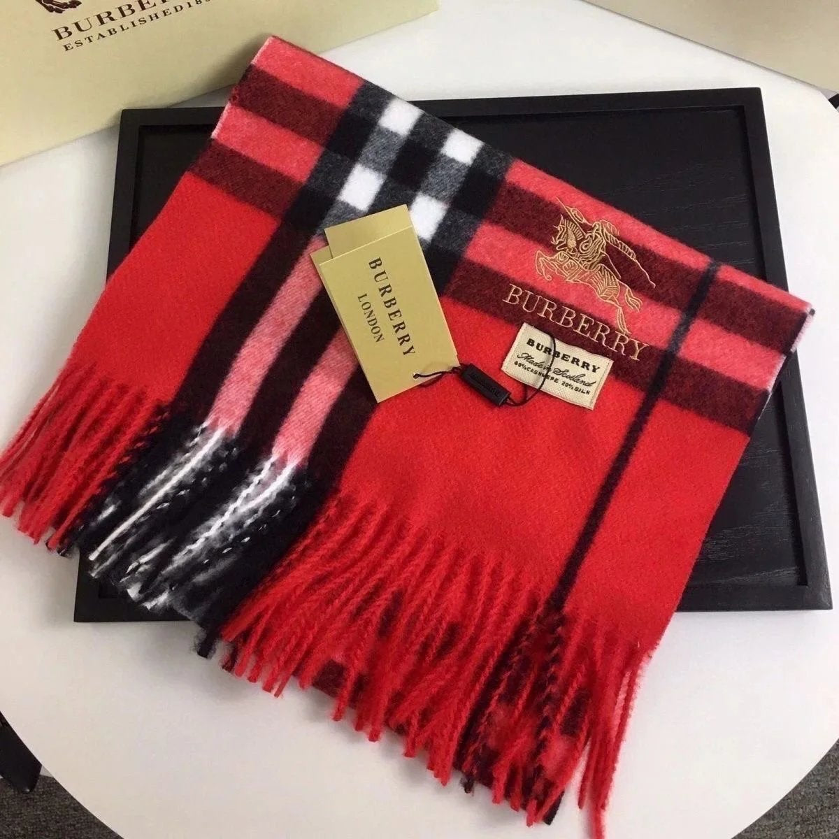 BB cashmere fashion scarf