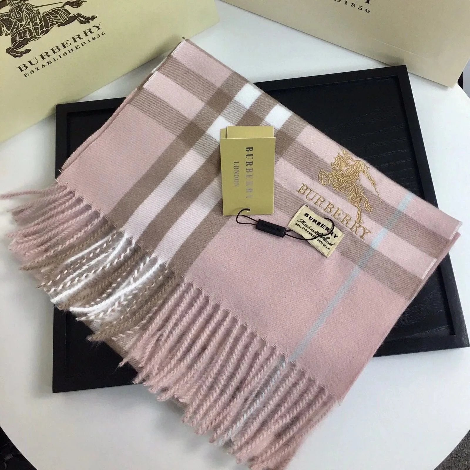 BB cashmere fashion scarf