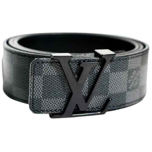LV - Belt black logo (105cm)